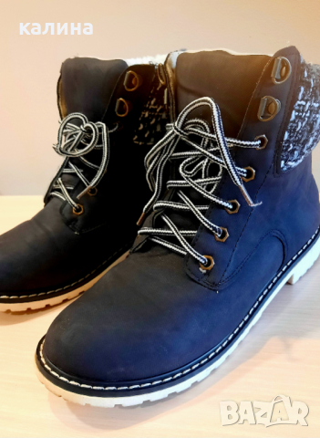 Боти с пух, N38, снимка 2 - Дамски боти - 26145089