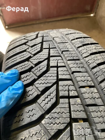 4бр зимни гуми 205/60/16 uniroyal hankook, снимка 4 - Гуми и джанти - 56142282