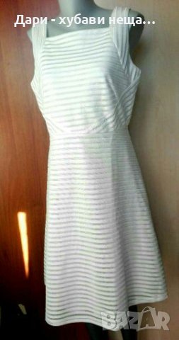 Бяла рокля за повод🍀❤M/L,L🍀арт.4248, снимка 1 - Рокли - 36826029