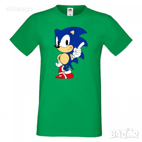 Мъжка тениска Sonik 006 Игра,Изненада,Подарък,Празник,Повод, снимка 14 - Тениски - 37246199