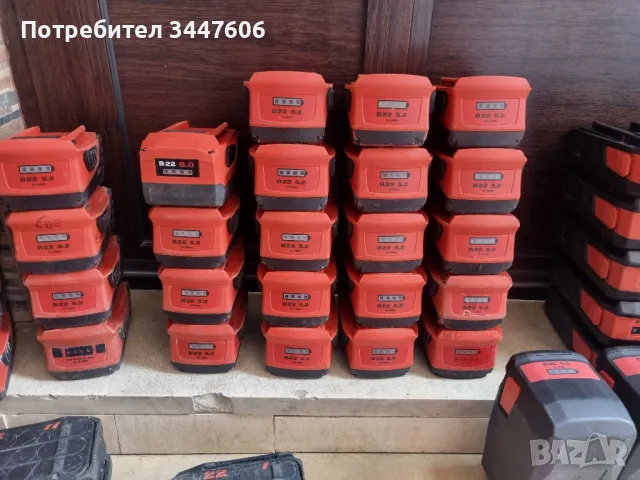 Hilti B22 , B36 , B12 , Nuron батерия / батерии и зарядно/зарядни, снимка 4 - Други инструменти - 50093844