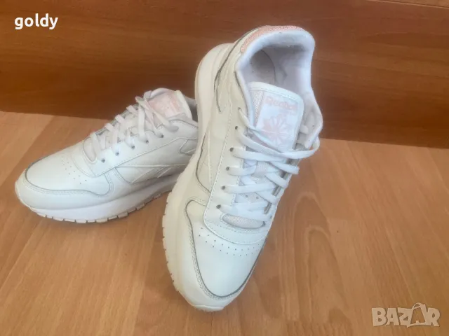 Дамски маратонки Reebok-ЕСТЕСТВЕНА КОЖА, снимка 3 - Маратонки - 48748575