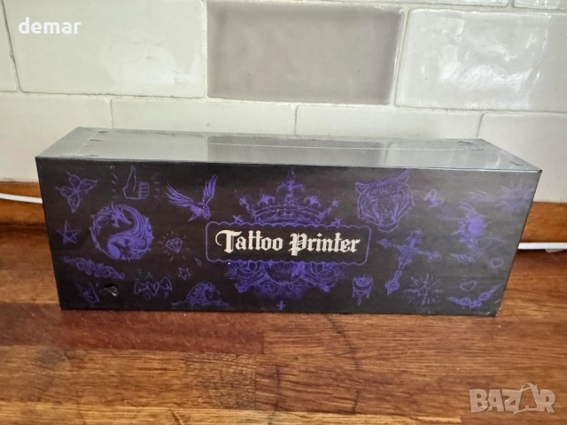 Преносим безжичен принтер за шаблони за татуировки Rongta A4, черен, снимка 9 - Принтери, копири, скенери - 52706362