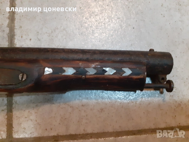 Красив автентичен капсулен пистолет,от 19 век,пищов,оръжие, снимка 2 - Колекции - 52016266