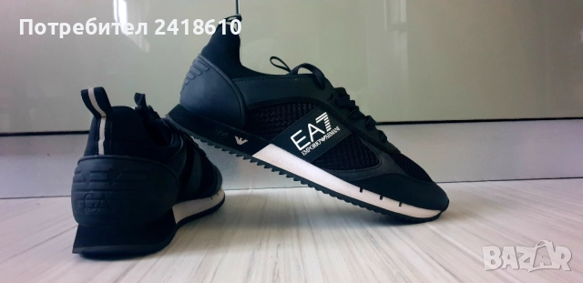 Emporio Armani EA7 Sneakers Mens Size 44 2/3 /28.6см US 10.5 UK 10 ОРИГИНАЛ! Мъжки Спортно - елегант
