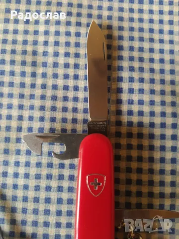 старо джобно ножче Victorinox Economy, снимка 9 - Ножове - 49957978