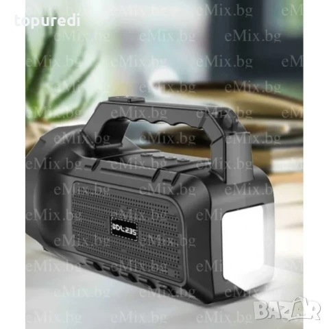 МОЩЕН СОЛАРЕН ФЕНЕР С РАДИО, BLUETOOTH, снимка 6 - Къмпинг осветление - 50713404