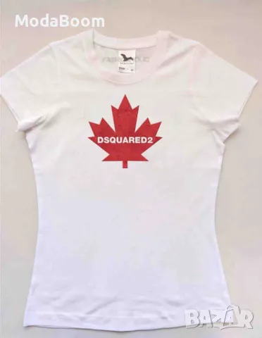 Dsquared2 бяла дамска тениска 