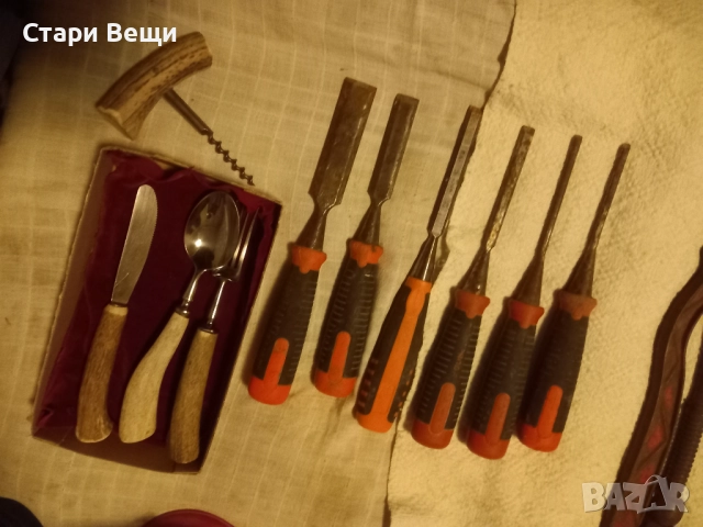 Ножове стари инструменти и вещи, снимка 7 - Ножове - 52397253