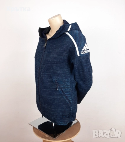 Adidas ZNE HD Parley - Оригинално дамско горнище размер S, снимка 5 - Спортни екипи - 51940406