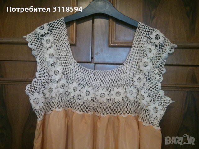 Копринена рокля, снимка 6 - Рокли - 40836031