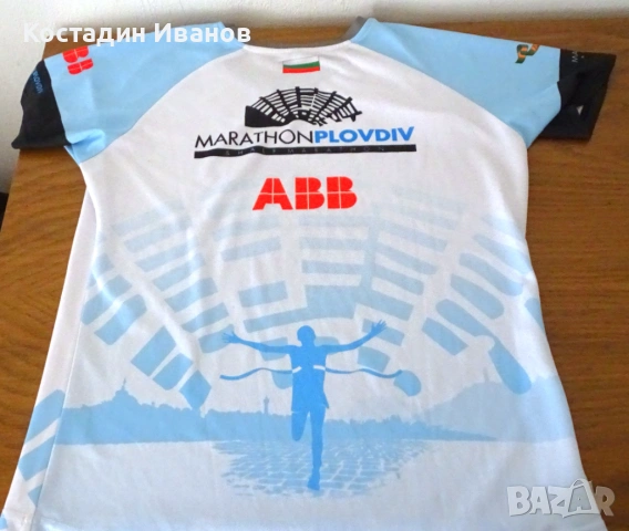Пловдив Маратон дамска спортна тениска джърси Plovdiv Marathon