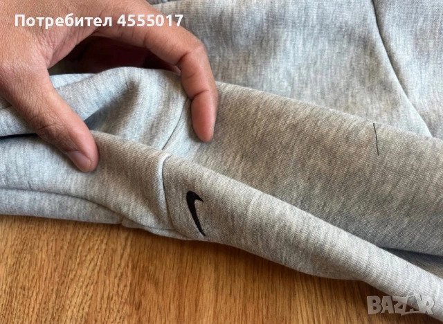 Nike Tech Fleece women gray xs, снимка 5 - Спортни екипи - 53995240
