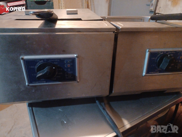Трифазен двоен фритюрник Metos
