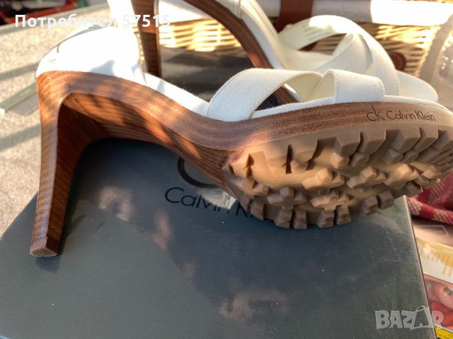 Calvin Klein обувки ток, снимка 4 - Дамски елегантни обувки - 33925440