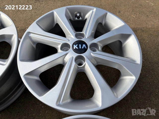 4 броя алуминиеви джанти за Kia Rio IV, 15, снимка 8 - Гуми и джанти - 52773463