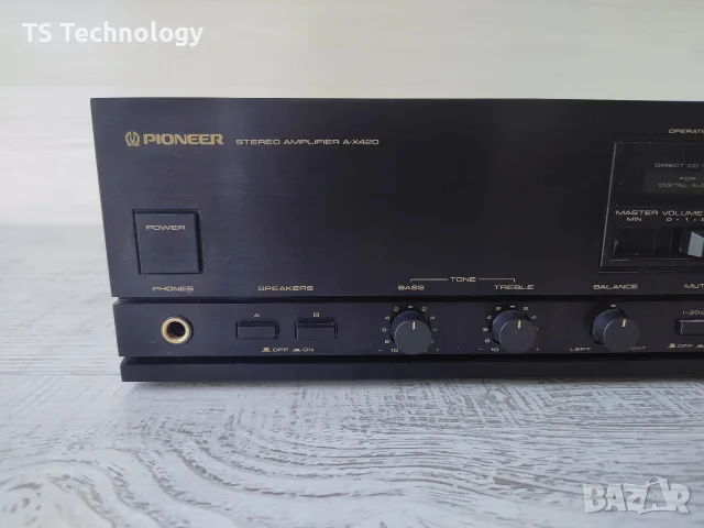 Стерео Усилвател Pioneer A-X420 – 360W, Японски, снимка 5 - Ресийвъри, усилватели, смесителни пултове - 56047389