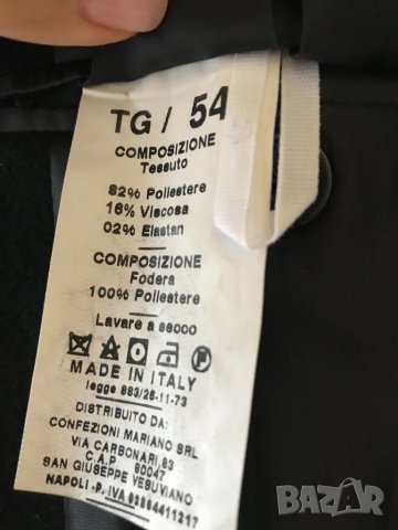 Мъжко италианско палто XL, снимка 9 - Палта - 31580477