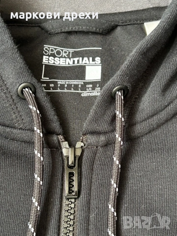 Adidas LIN 3S FZ HOODIE L, снимка 6 - Суичъри - 54182335