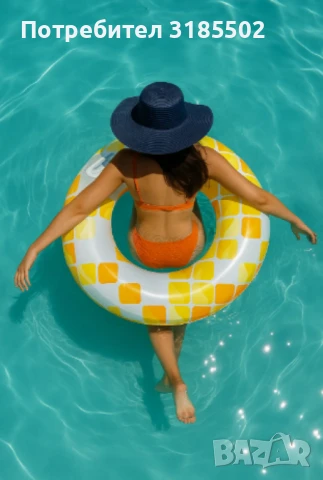 Надуваем пояс мозайка, 120 см, снимка 4 - Надуваеми играчки - 50927826