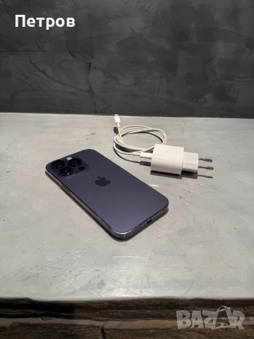 КАТО НОВ Iphone 14 Pro Deep Purple, снимка 4 - Apple iPhone - 52807682