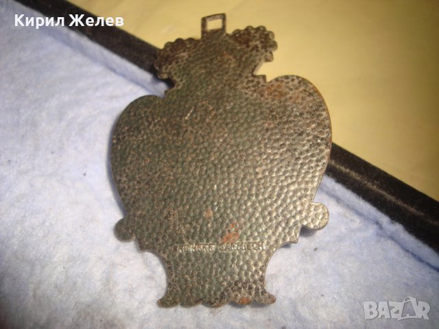 KIEM PAULI Стар НЕМСКИ ПАМЕТЕН ПОСРЕБРЕН ЕМАЙЛИРАН КРАСИВ МЕДАЛ 18693, снимка 2 - Антикварни и старинни предмети - 37942516