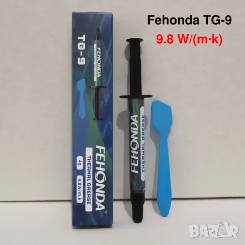 ОРИГИНАЛ 4гр 9.8W/m·k Fehonda TG-9 термична термопаста за процесор CPU GPU