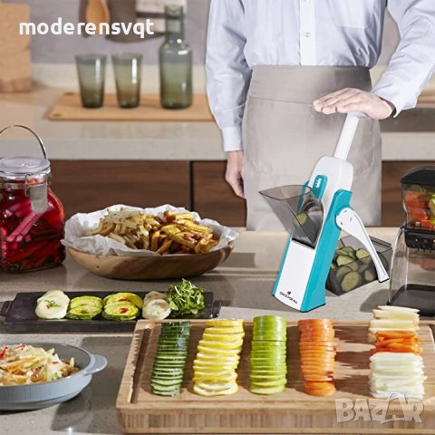 Универсално кухненско ренде с 4 режещи остриета, снимка 3 - Аксесоари за кухня - 44338175