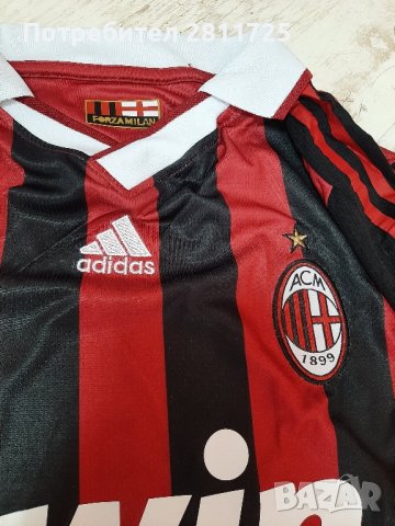 Тениска Малдини Милан , снимка 4 - Футбол - 42138953