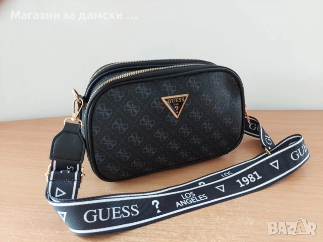 Лукс дамска чанта Guess Код 5401, снимка 2 - Чанти - 52135831