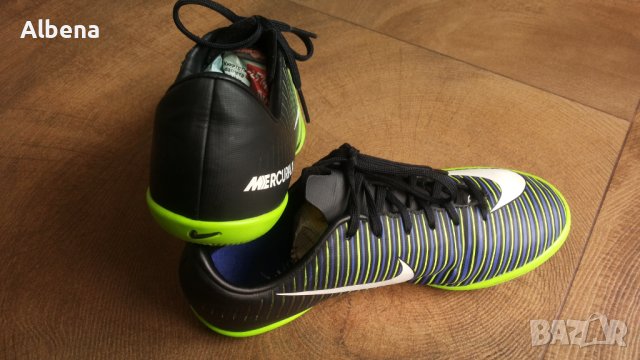 NIKE JR MERCURIALX VAPOR XI IC размер EUR 35 / UK 2,5 детски футболни за зала 133-13-S, снимка 10 - Детски маратонки - 42103601