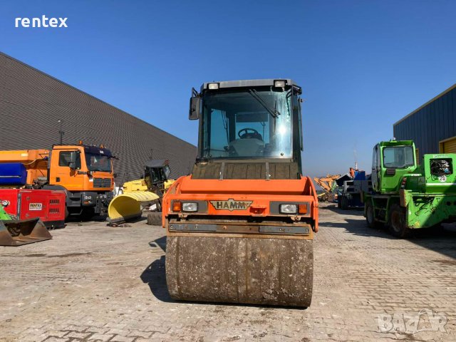 Валяк - двубандажен 7000кг Hamm HD70 ПОД НАЕМ от Рентекс, снимка 2 - Селскостопанска техника - 39903431