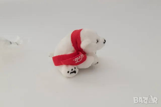 Плюшено полярно мече Кока-Кола / Coca-Cola бяло, снимка 3 - Плюшени играчки - 48641568