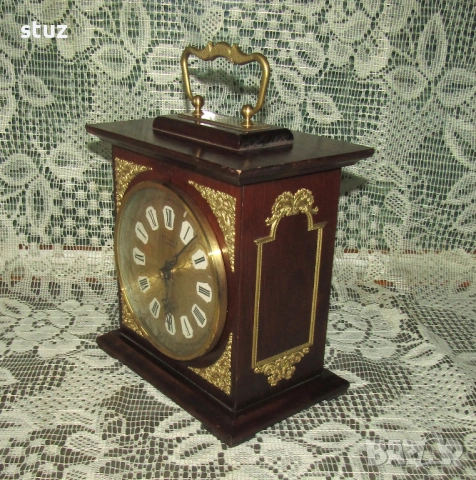 Немски настолен часовник Weimar, снимка 6 - Антикварни и старинни предмети - 54238114