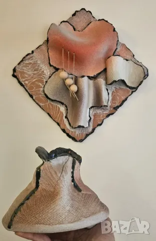 Декоративно пано и кашпа