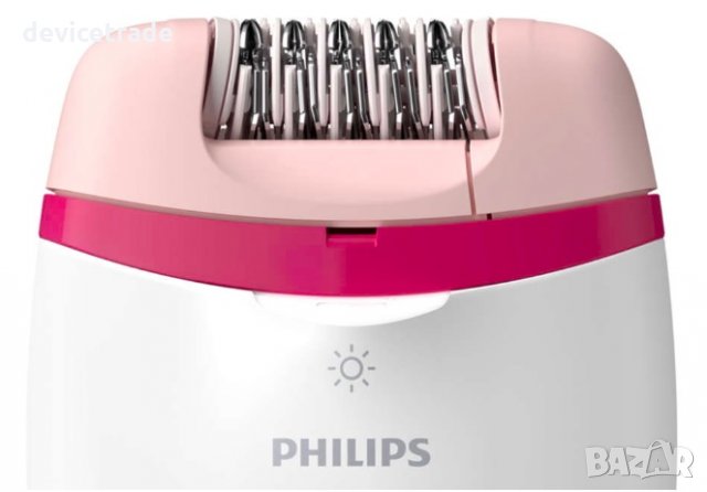 Епилатор Philips Satinelle BRE255/00, 2 скорости, Opti-light, Миеща се глава, снимка 2 - Епилатори - 31152445