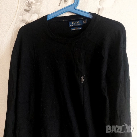 POLO RALPH LAUREN Пуловер от мерино вълна размер ХХЛ, снимка 4 - Пуловери - 52442581
