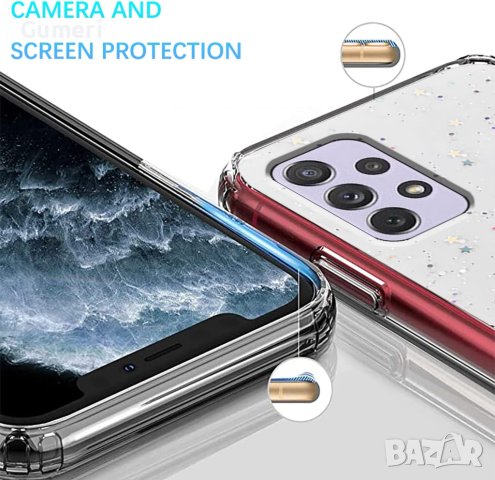 Силиконов Гръб "Glitter" за Samsung Galaxy A33 5G, снимка 6 - Калъфи, кейсове - 40688143