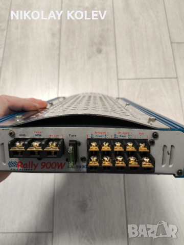 Авто усилвател крайно стъпало за субуфер музика, снимка 10 - Ресийвъри, усилватели, смесителни пултове - 53936507