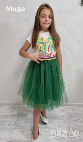 ръчно рисувана тениска за момиче