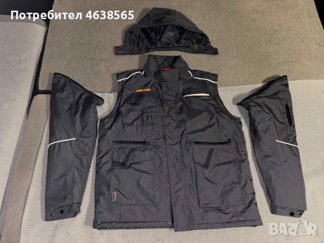 Мъжко зимно работно яке/елек Wurth Modyf, снимка 4 - Якета - 53106927