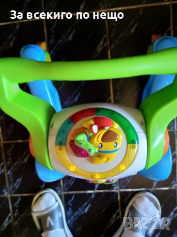 Музикална бебешка проходилка Chicco за джогинг с ергономично регулиране, снимка 3 - Проходилки - 37998017