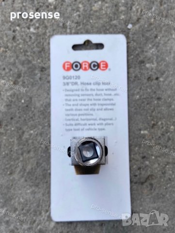 Инструмент за пружини скоби водни съединения FORCE 9G0120, снимка 2 - Аксесоари и консумативи - 38583713