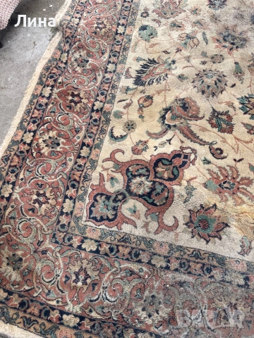 Килим лек и запазен,Персийски със забележка., снимка 6 - Килими - 53914041