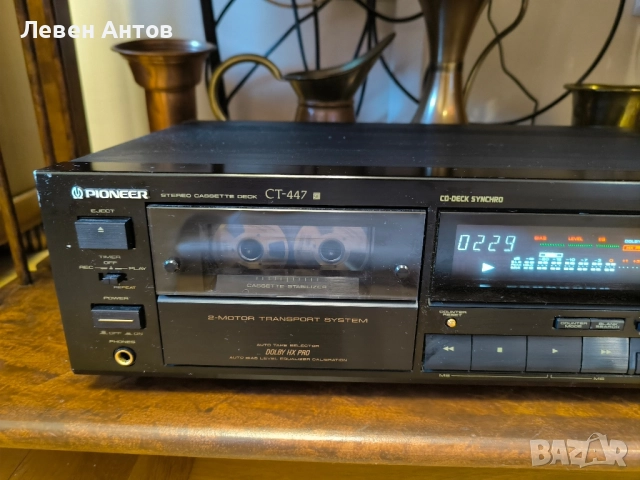 касетен дек Pioneer, снимка 3 - Декове - 48779453