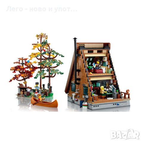 НОВО LEGO Ideas - Хижа /A-Frame Cabin/ 21338, снимка 8 - Конструктори - 44257257