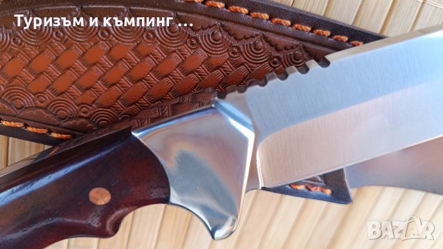 Ловен нож /ръчна изработка и стомана 440C /, снимка 6 - Ножове - 43596516