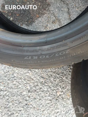2бр летни гуми Michelin 205/50/17, снимка 6 - Гуми и джанти - 56257491