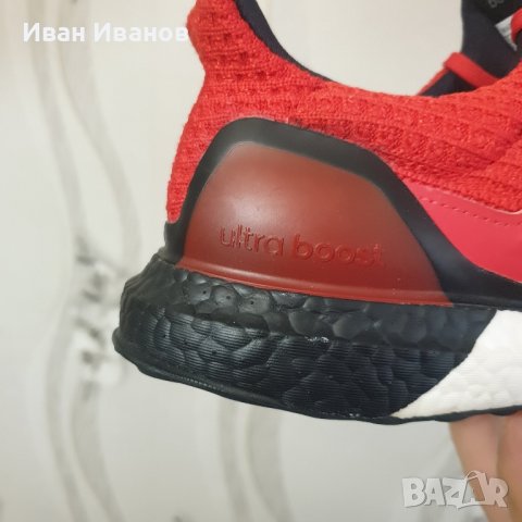 оригинални маратонки  Adidas Ultra Boost 4.0 'White Scarlet' номер 42,5- 43 1/3, снимка 13 - Маратонки - 41610712