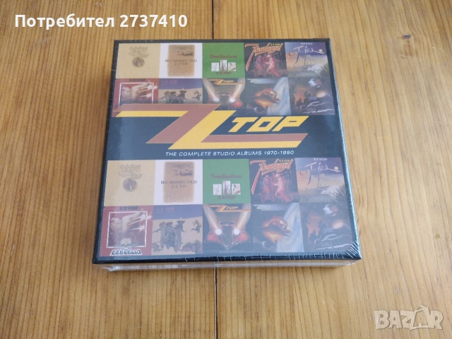 ZZ TOP - BOX SET 10cd 75лв